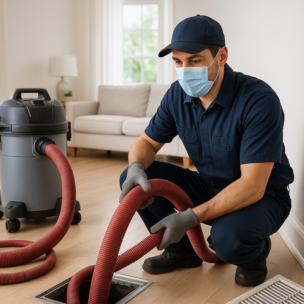 Air Duct Cleaning Software — field work